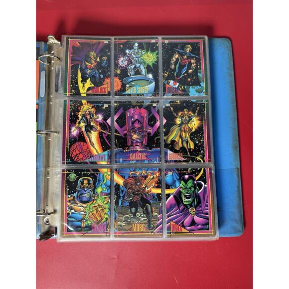 Vintage 1993 Marvel Comics Super Heroes Trading Cards 178 cards - Picture 3 of 16